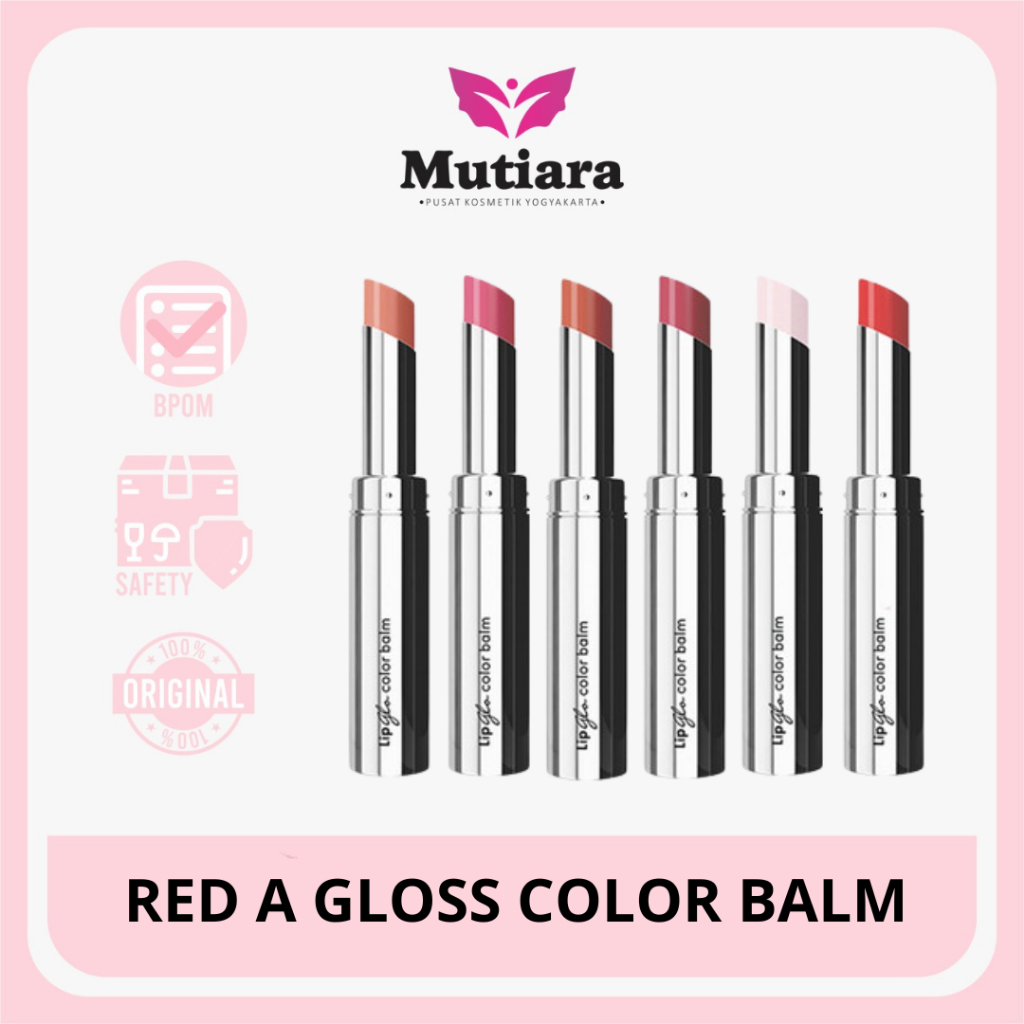 RED A LIP GLOSS COLOR BALM