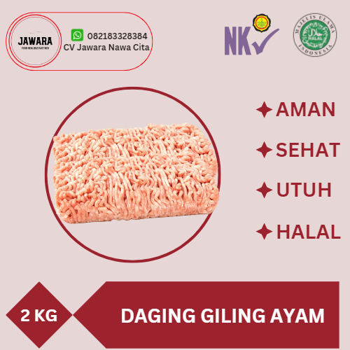 

Daging Giling Ayam Frozen Pack 2 Kg
