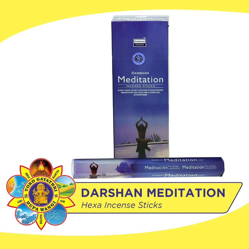 Dupa India Aromaterapi Hexa - Darshan Meditation