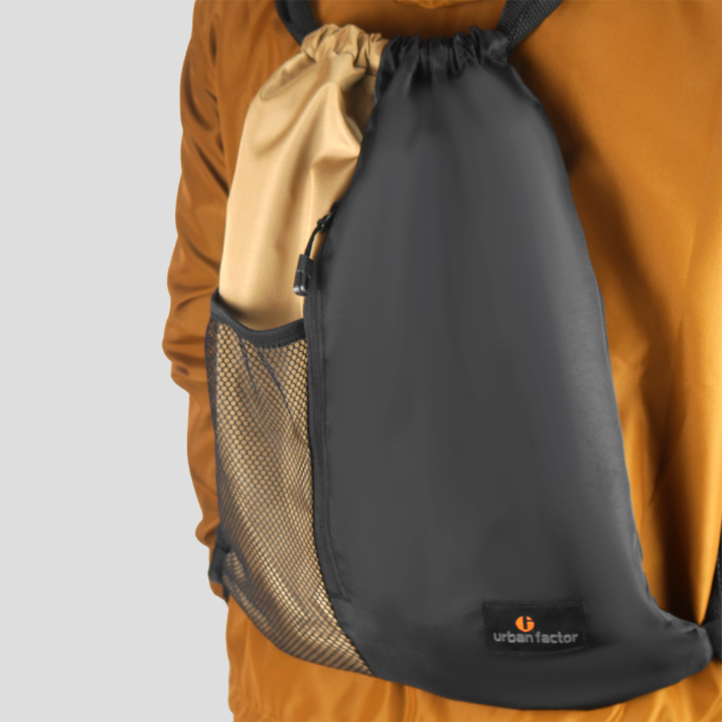 HAZZEL |MANNEEDME x URBAN| Tas Ransel Pria Wanita Tas Serut Olahraga Drawstring Bag ORIGINAL