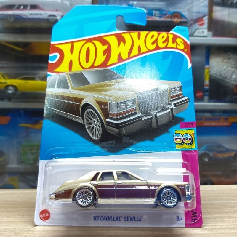 HOT WHEELS 82 CADILLAC SEVILLE BROWN 2023