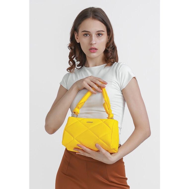 11.11 SALE : Tas Wanita Pavia Yellow Bag- T8714Y1