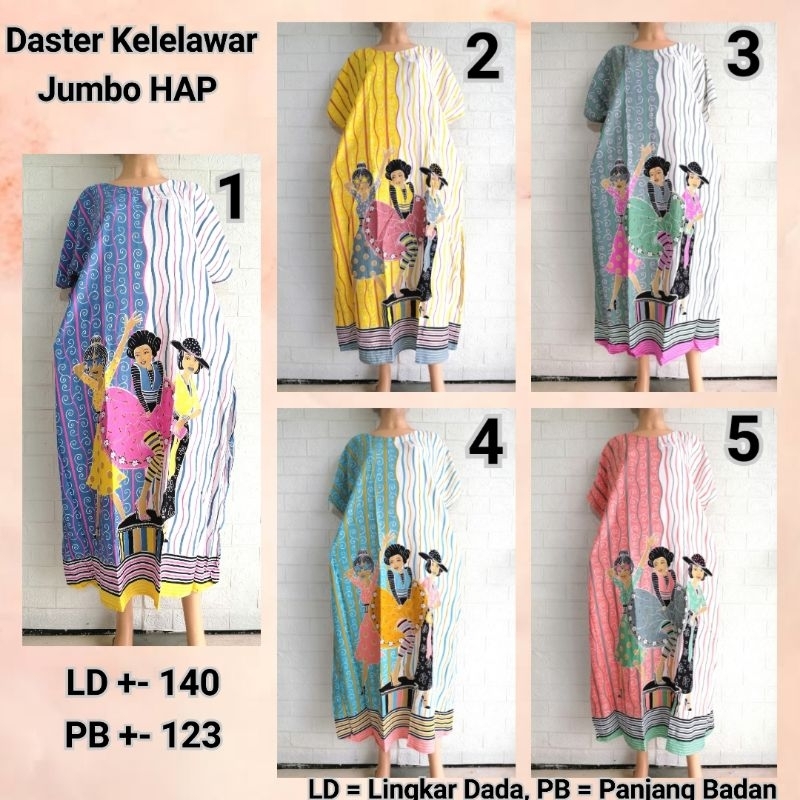 DASTER KELELAWAR JUMBO HAP LOWO BIGSIZE ADEM LVDR + MANRO