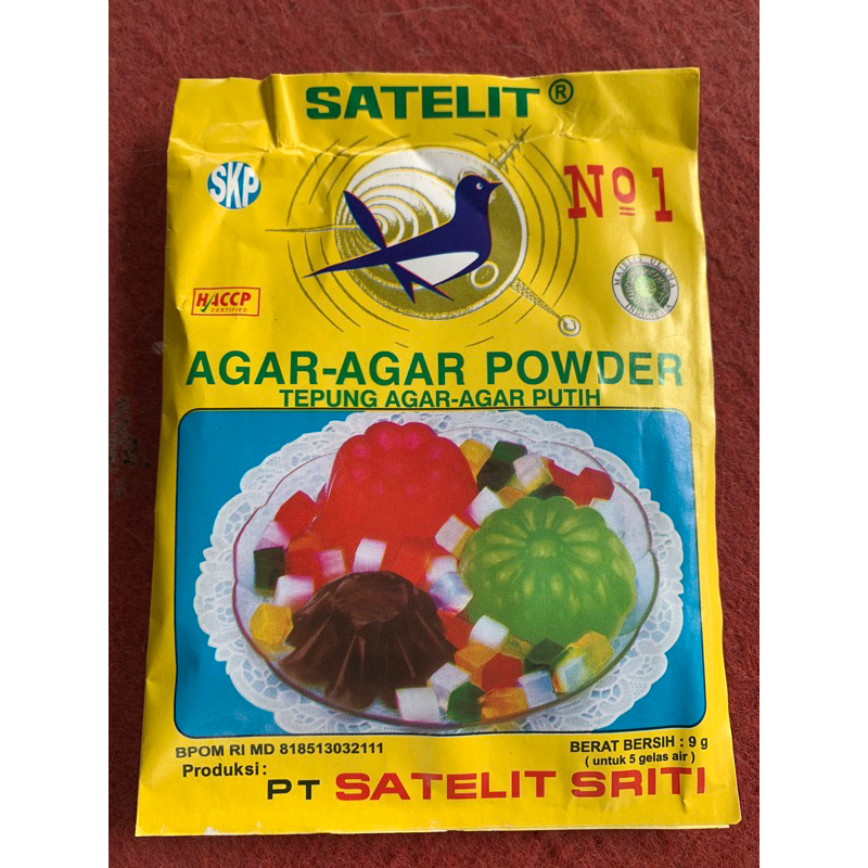

Agar Agar powder 9 gram no 1