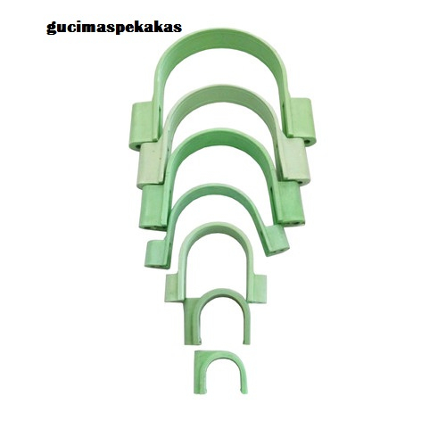 Klem pipa pvc  Klem pipa plastik 34 inch