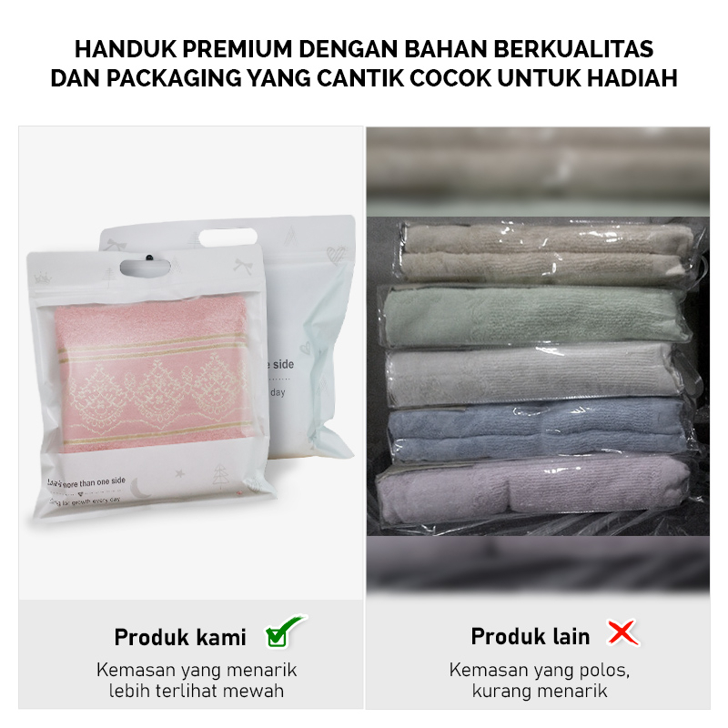 Handuk Mandi Katun Motif Batik Ukuran 70cm x 140cm Bahan Katun - Handuk Mandi Dewasa Medium / Handuk Mandi Import Termurah - J3A1