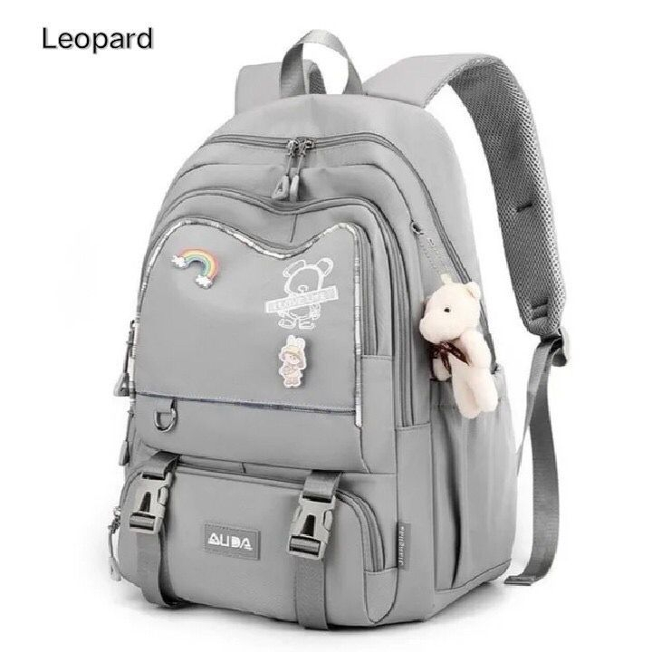 Tas Ransel Pria Tas Sekolah Anti Air Tas Punggung Laptop Fashion wanita/