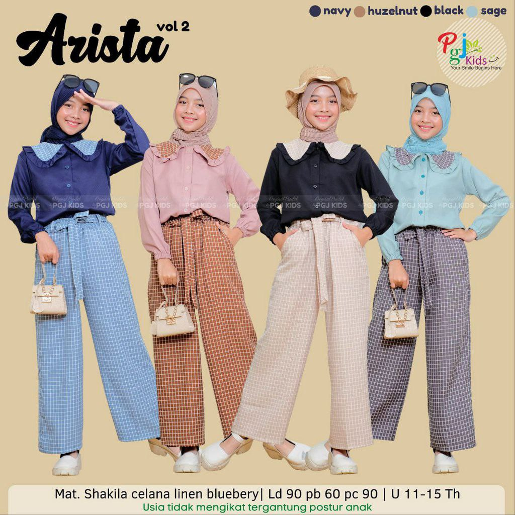 one set anak tanggung Pgj Arista vol.2 set celana anak perempuan tanggung