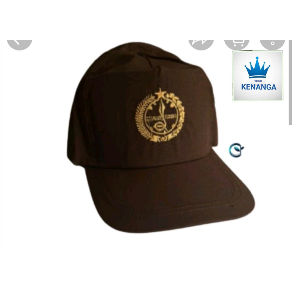 Topi PDL Pramuka penggalang Topi coklat Pramuka penggalang Topi sekolah anak Pramuka