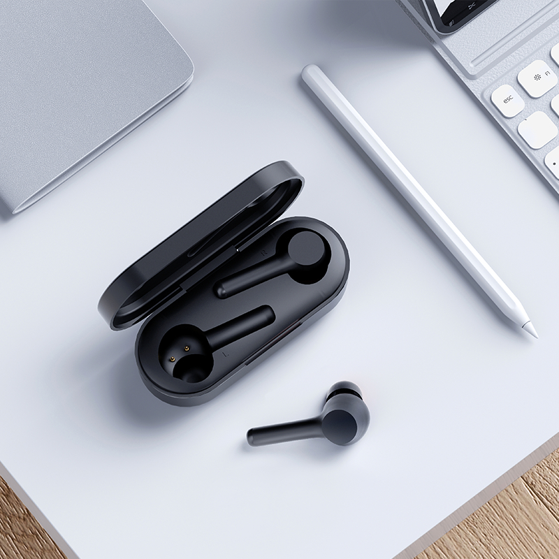 I92 True Wireless Stereo Earbuds bluetooth V5.0 IPX5 Waterproof Environmental Noise Cancellation Earphone -Putih