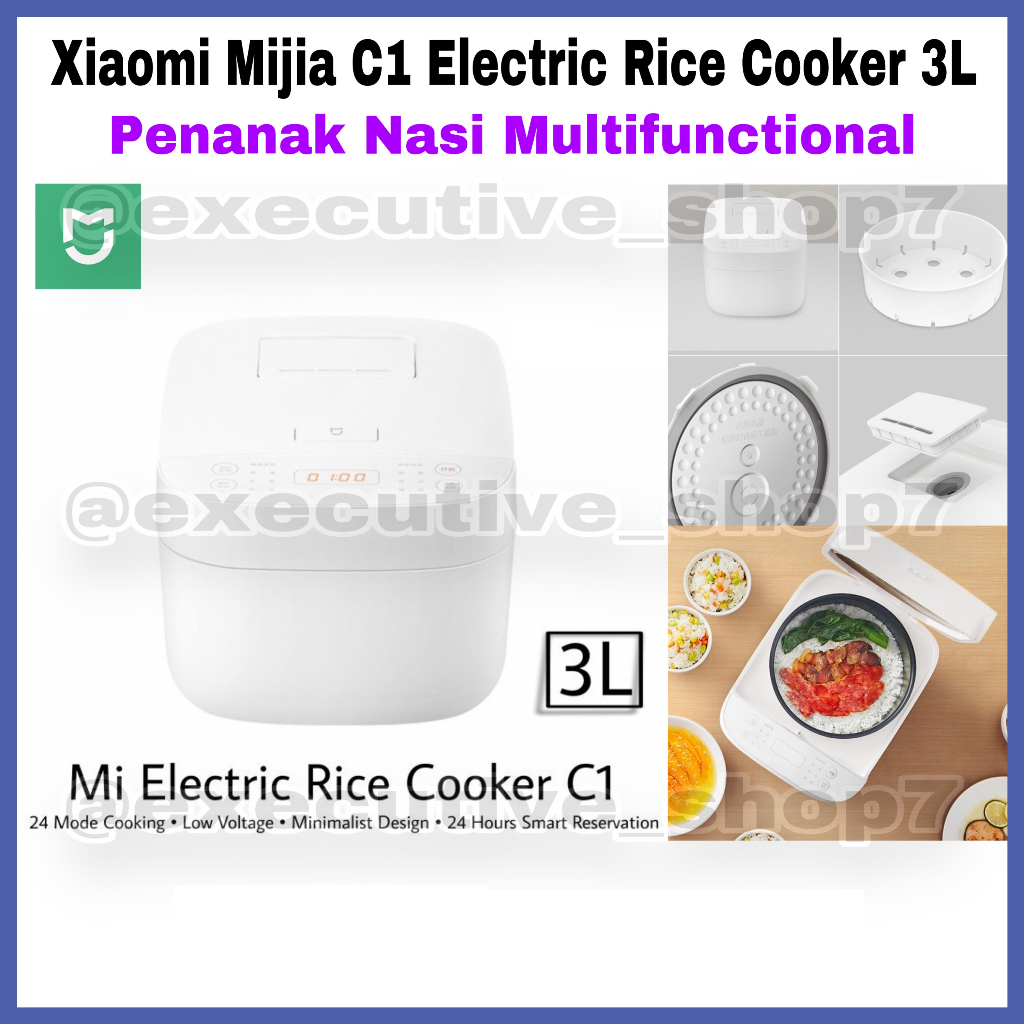 Mijia C1 Electric Rice Cooker 3L - Penanak Nasi Multifunctional