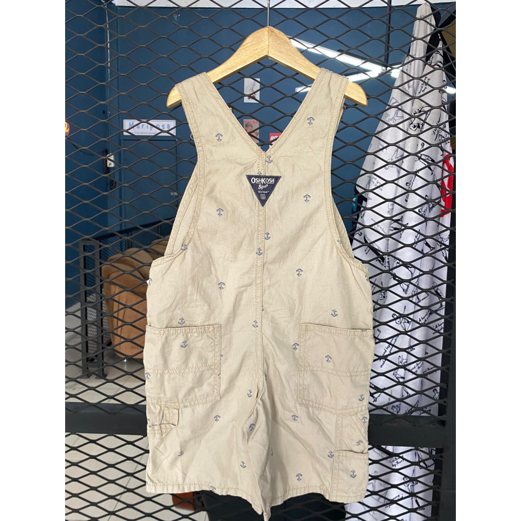 Overall Baju Anak Laki-laki Oshkosh Size 4th