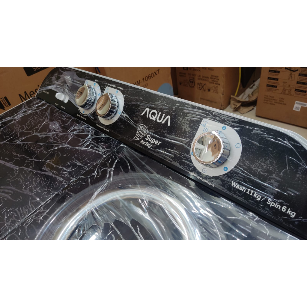 MESIN CUCI AQUA JAPAN QW 1170 HT QW-1170HT 11 KG 2 TABUNG 11KG