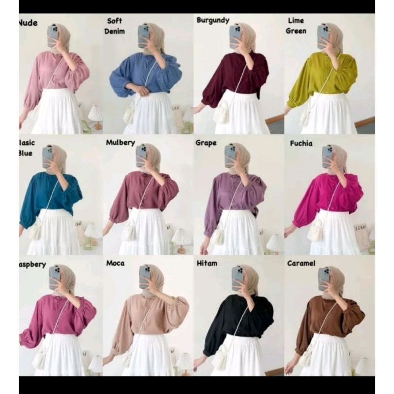 elze blouse / blouse shakilla / blouse elze murah