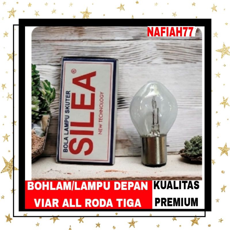 BOHLAM LAMPU DEPAN MOTOR RODA TIGA VIAR KARYA TOSSA DLL