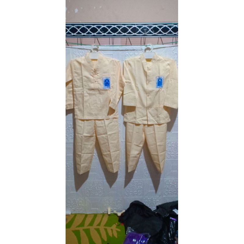 BAJU SEKOLAH TPA ANAK TANGAN PANJANG/BAJU MENGAJI