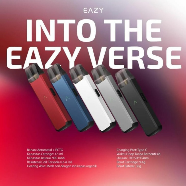 POD SYSTEM EAZYVERSE POD KIT AUTHENTIC