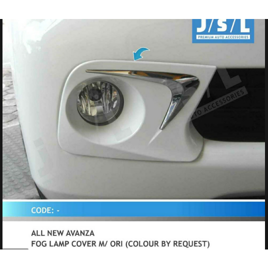 COVER RING FOG LAMP AVANZA - COVER FOG LAMP MOBIL ALL NEW AVANZA - ACCECORIES MOBIL AVANZA