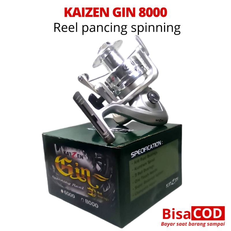 KAIZEN GIN 8000 Reel pancing Spinning