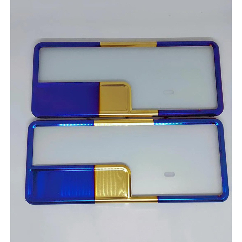 Bingkai Plat nomor motor THAILAND TWOTONE SNI 2 PCS