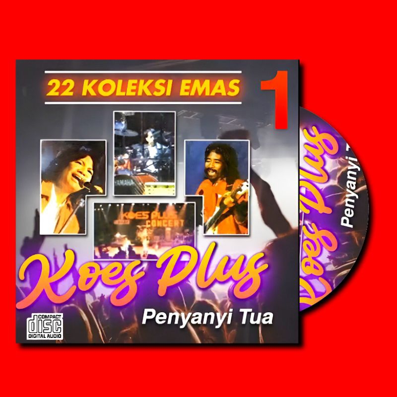 KASET CD MOBIL- KASET CD KOES PLUS - KASET CD LAGU NOSTALGIA - KASET CD LAGU KENANGAN - KASET CD POP