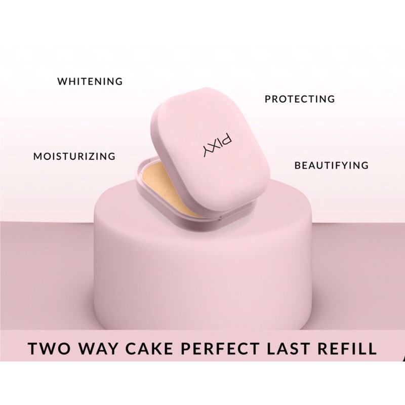 PIXY 4 Beauty Benefit Refill Two Way Cake Perfect Last / Pixy Refill Twc Bedak Padat