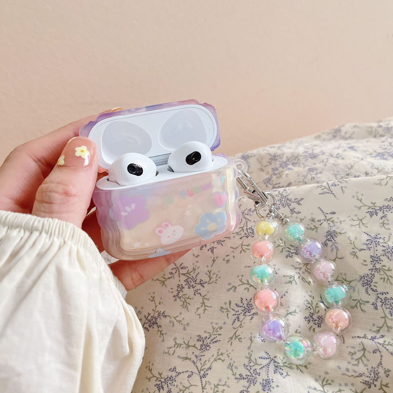 Bunny Candy Pearl Softcase for Airpods 1 2 Pro 3 Case Airpods Inpods TWS Lucu