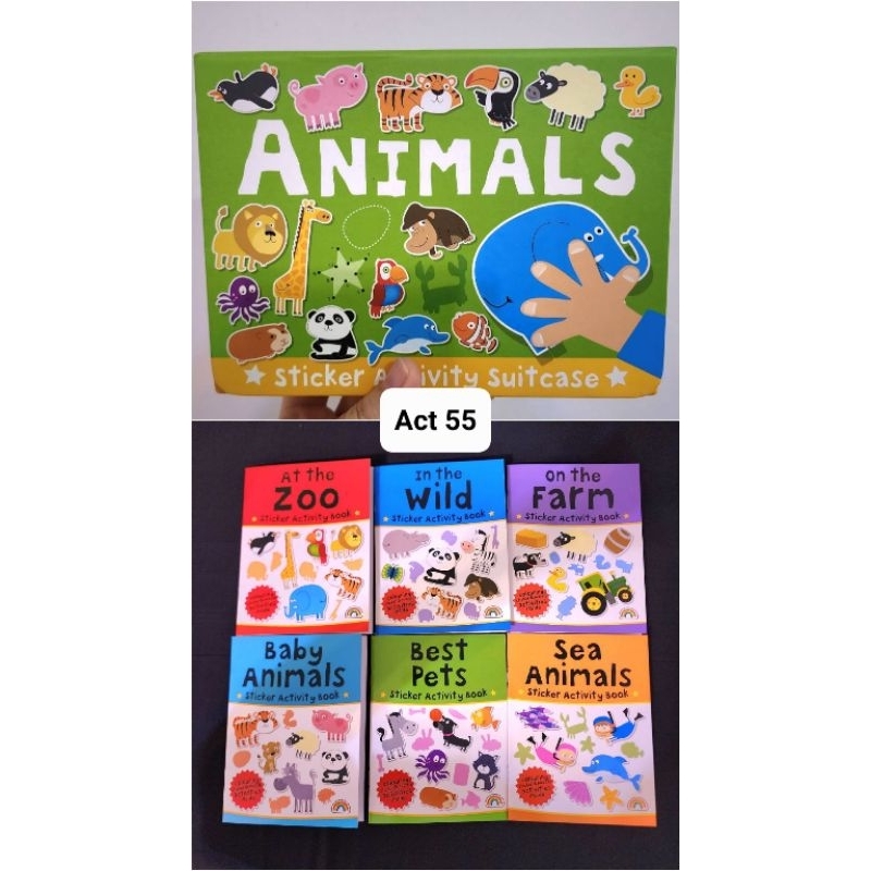 

SALE buku BBW Activity suitcase Animals