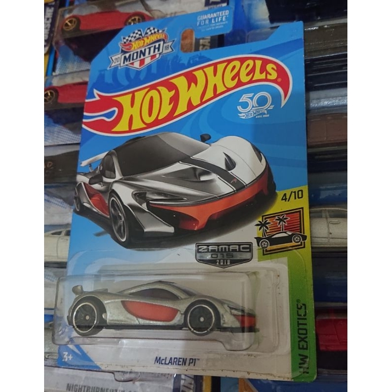 HOT WHEELS MCLAREN P1 ZAMAC