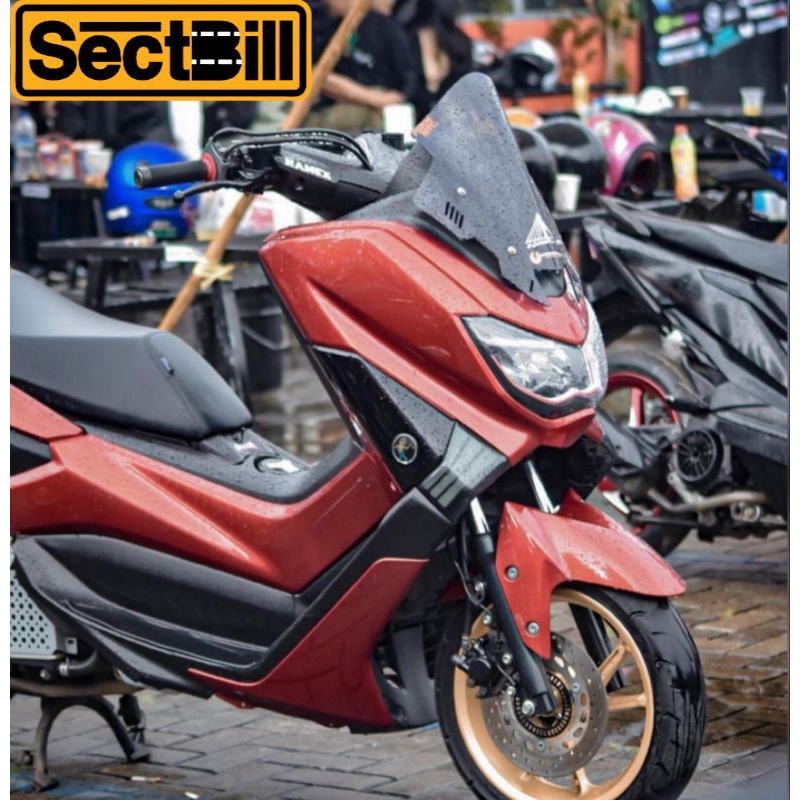 WINDSHIELD SECTBILL  NMAX OLD TDR XDR V3 CYBORG VISOR SECTBILL NMAX OLD TDR XDR V3 CYBORG WINDSHIELD