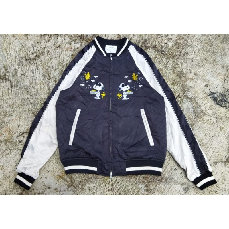 Sukajan Jacket Peanuts® X Liful Minimal Garments