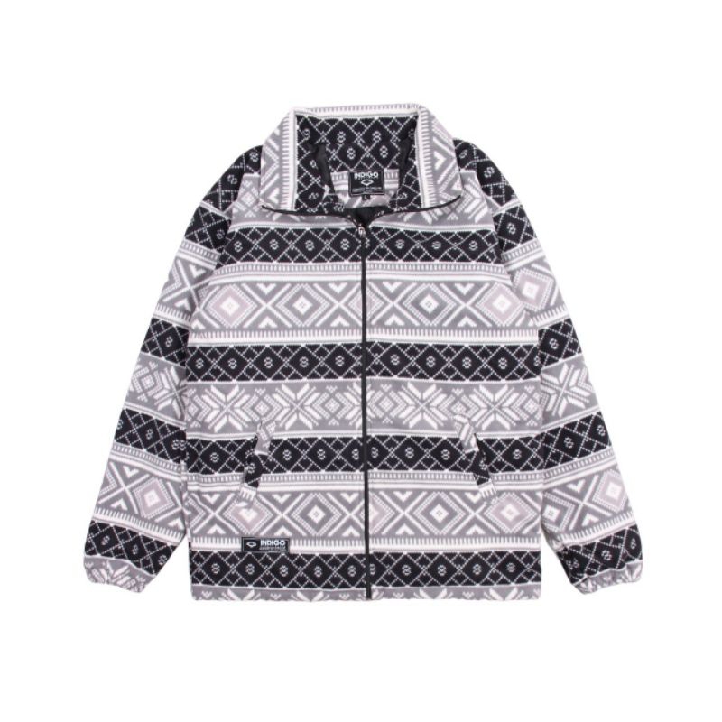 Plaid Jaket Varsity Baseball Vintage Flanel Sherpa Pria Wanita - Jacket plaid pollar Harrington orig