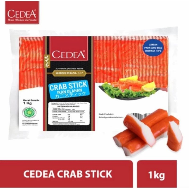 

Cedea crab stick 1kg stik