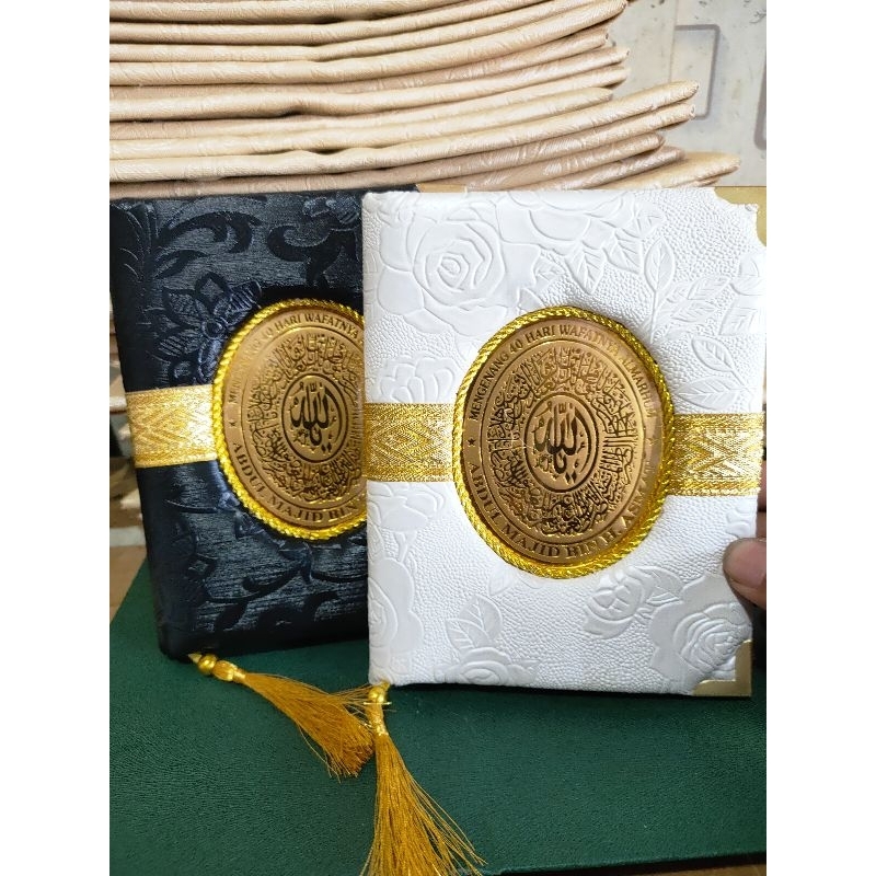 Cetak Buku Yasin, Hardcover Kulit Sintetis