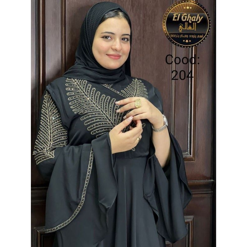 ABAYA DRESS MEWAH IMPORT ORI MESIR DUBAI