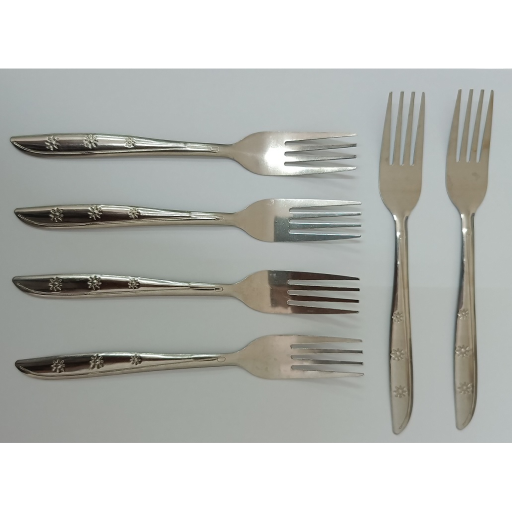 Garpu Makan stainless murah 1 lusin isi (12 pcs)