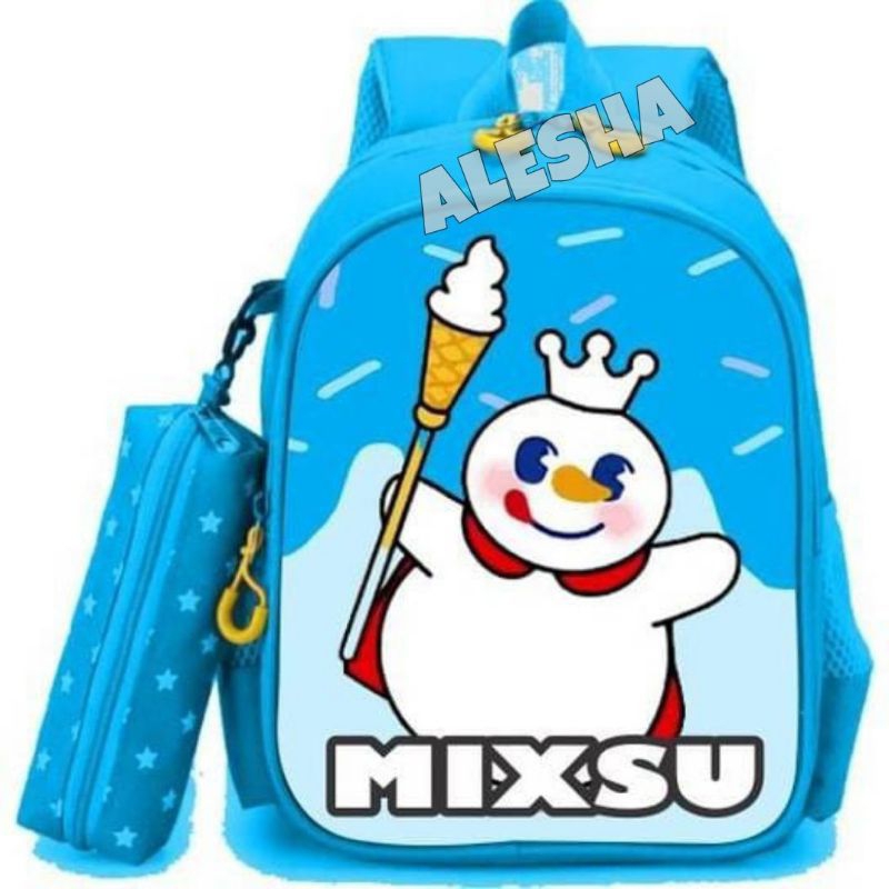 Tas mixsu/Tas sekolah anak mixue/Tas tk/Tas SD/Tas ransel anak