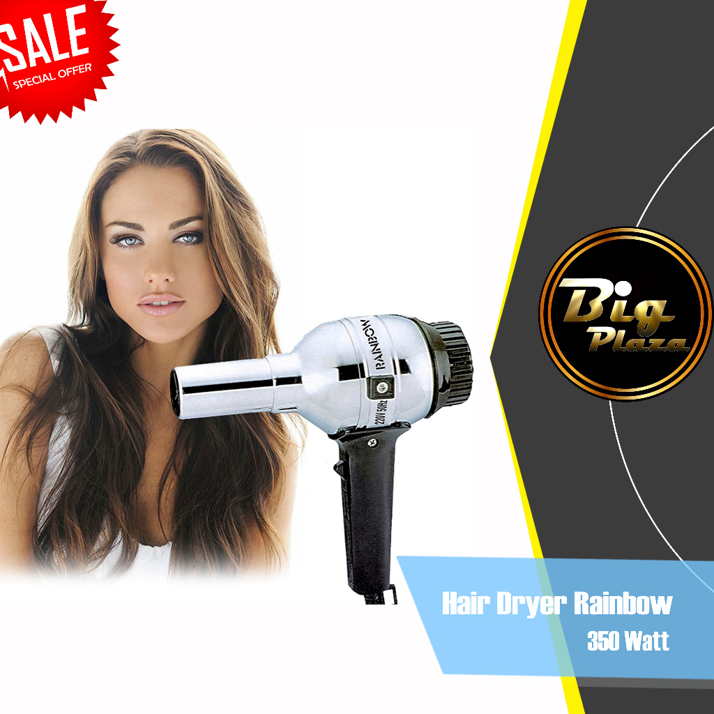 Hair Dryer Rainbow 350 Watt Pengering Rambut Panas Dingin 350W 0895