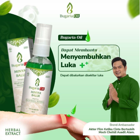 BUGARIA Oil Minyak Balur Herbal POM