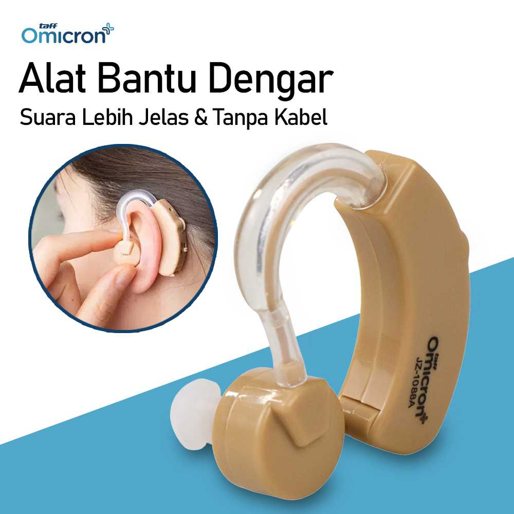 Alat Bantu Dengar Orang Tua Hearing Aid Kit Behind The Ear Bte ABD Tuli Budek Tuna Rungu 88A