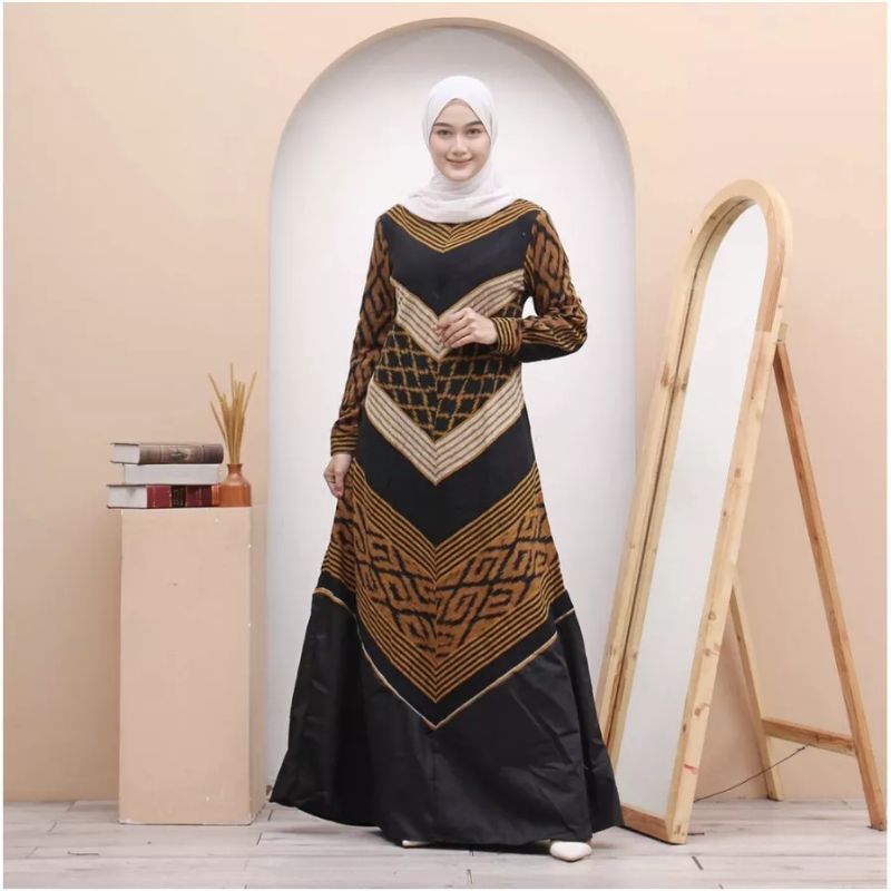 gamis - gamis tenun - dress tenun