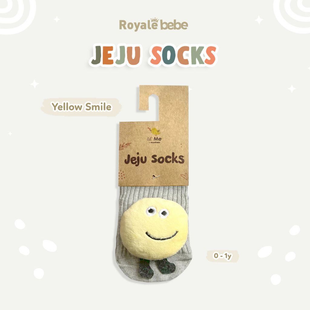 Royale Bebe Jeju Socks/Kaos Kaki - Kaos Kaki Bayi 0-1 Tahun