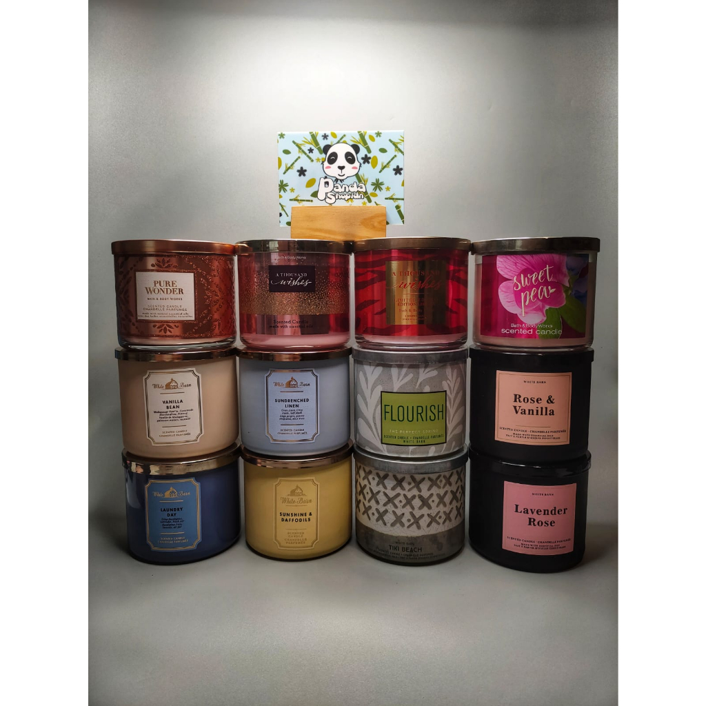 BBW Candle 3 Wick New