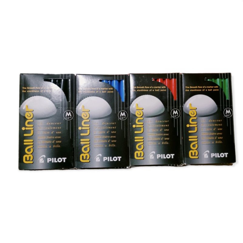 

[1PACK] Balliner Pilot BL-5M 0.8mm Isi 12Pcs ORIGINAL