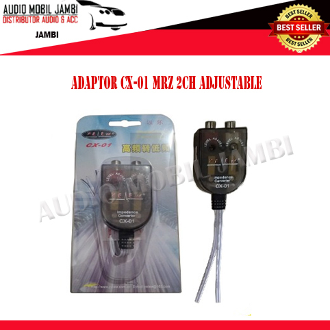 ADAPTOR AUDIO MOBIL CX-01 MRZ 2CH ADJUSTABLE 513-111