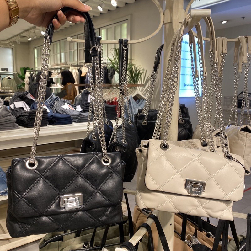 Quilted shoulder bag stradivarius BEST SELLER [JASTIP]