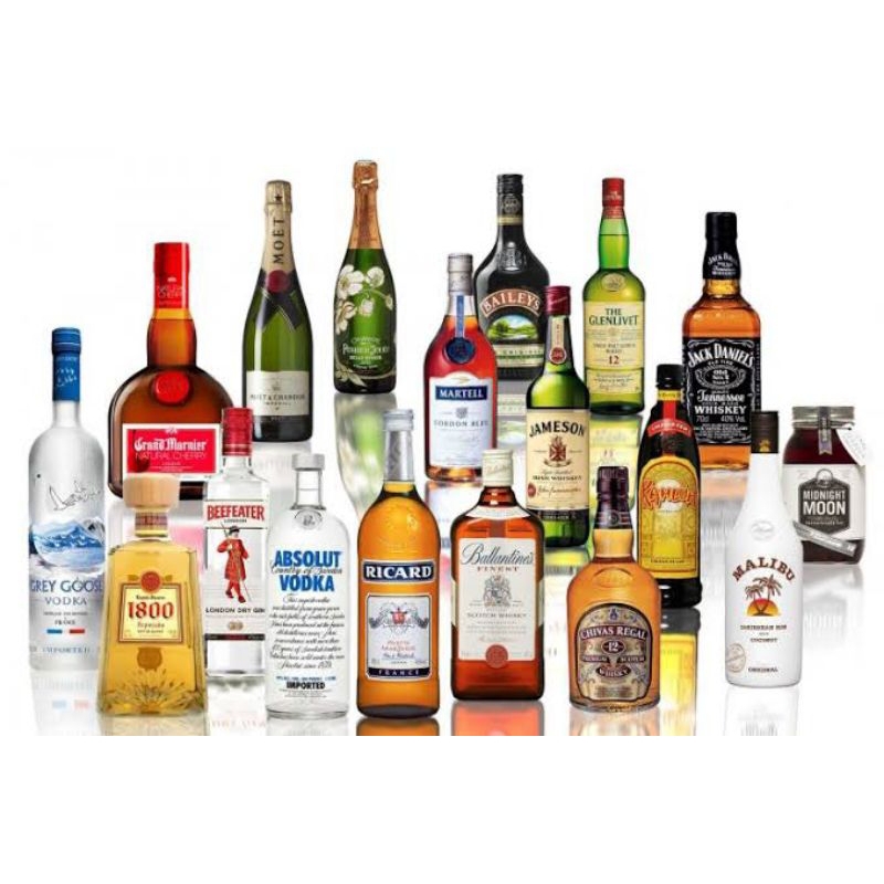 BOTOL BEKAS MIRAS JACK DANIEL'S BOTOL BEKAS DALMORE BOTOL BEKAS CHIVAS REGAL ,VIBE ,BOMBAY