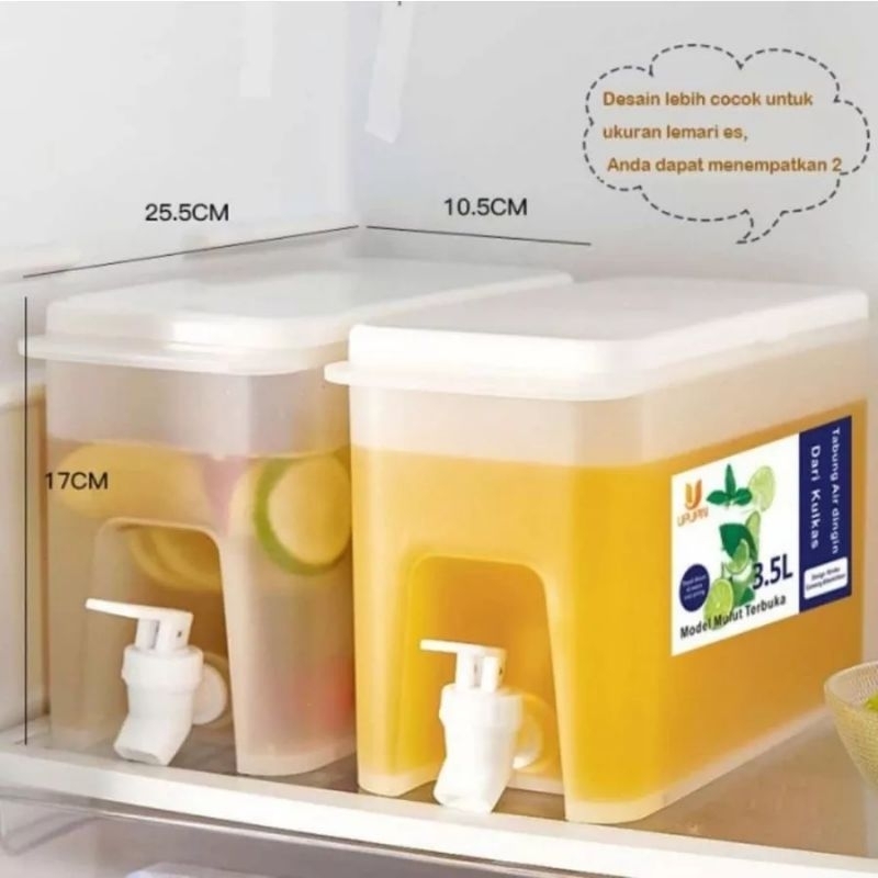 dispenser jus portabel/dispenser air minum jus botol minum galon kulkas