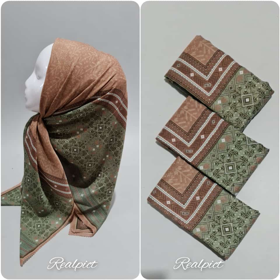 SADEAN HIJAB VOAL MOTIF TERBARU // HIJAB DENAY MOTIF BATIK BISA COD HIJAB SERAGAM TERMURAH