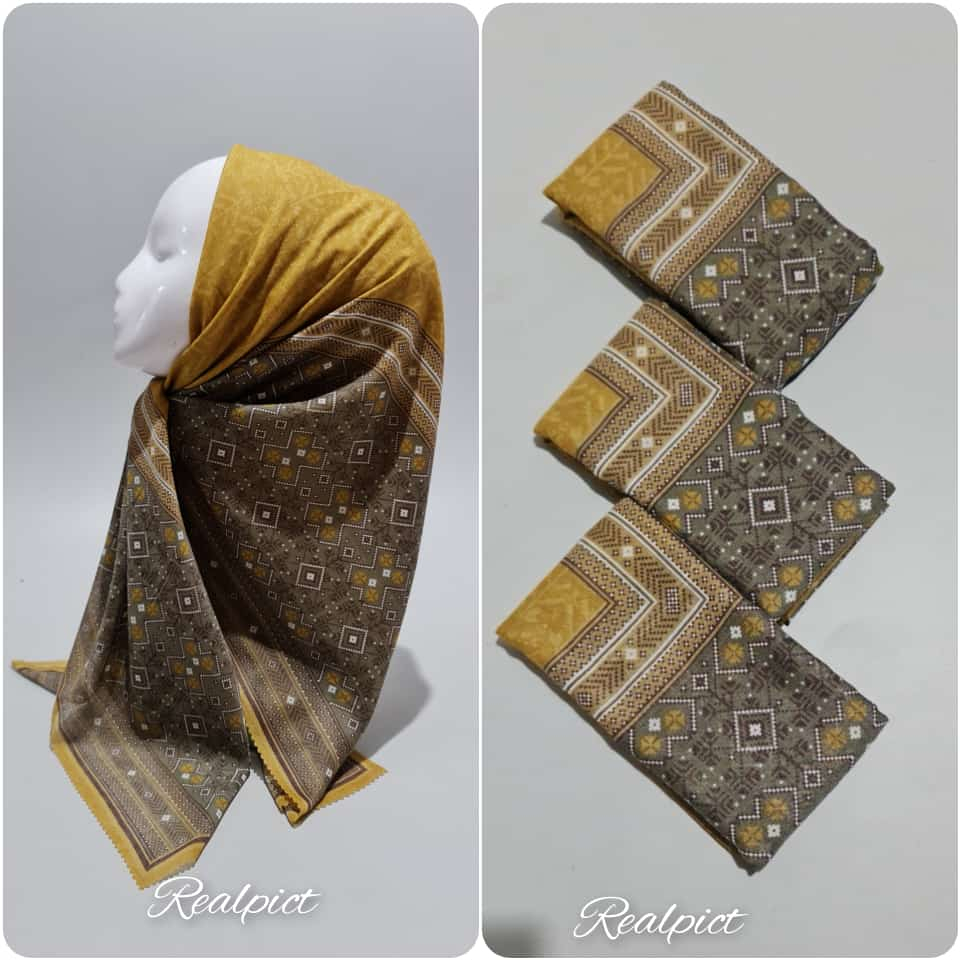 SADEAN HIJAB VOAL MOTIF TERBARU // HIJAB DENAY MOTIF BATIK BISA COD HIJAB SERAGAM TERMURAH